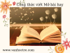 Thread 'Công thức viết mở bài cho phần Nghị luận xã hội'