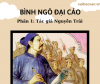 Bình Ngô đại cáo (Đại cáo bình Ngô) - Phần 1: Tác giả Nguyễn Trãi