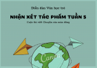 Thread 'Nhận xét tác phẩm dự thi tuần 5 cuộc thi viết Chuyện của mùa đông'