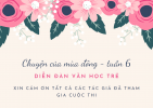 Thread 'Nhận xét tuần 6 cuộc thi viết Chuyện của mùa đông'